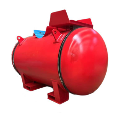 6 बार रासायनिक दबाव भंडारण टैंक के लिए -40- 70 C डिजाइन तापमान और 1600L मात्रा